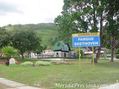 Parque Beethoven en M�rida, Venezuela