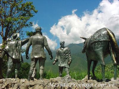 Parque Los Conquistadores en M�rida, Venezuela